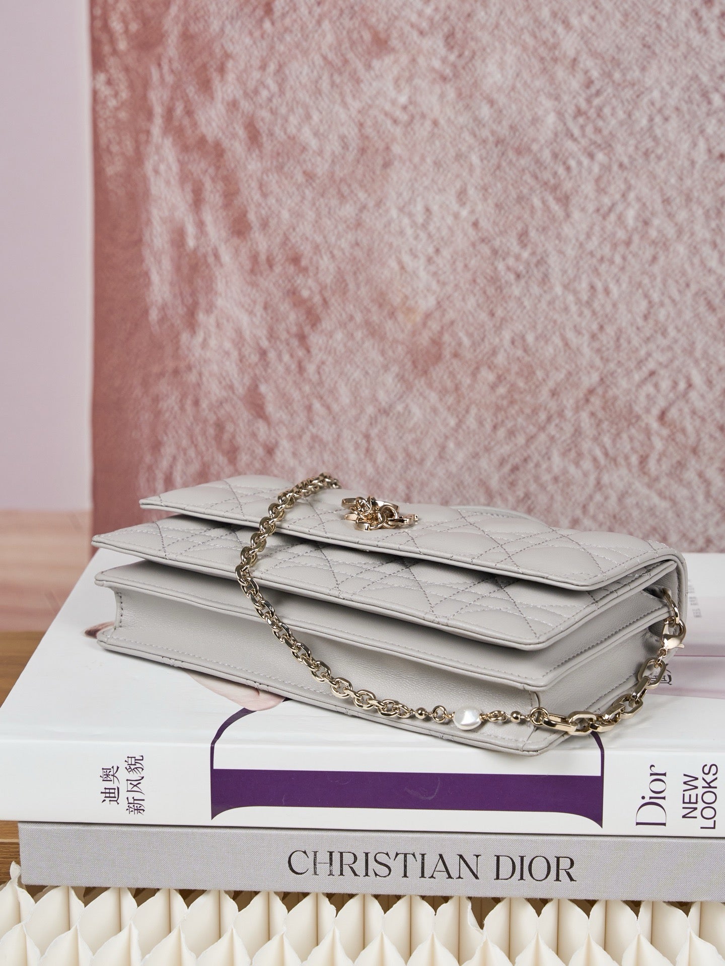 디올 미스 디올 탑핸들 미니 크로스백