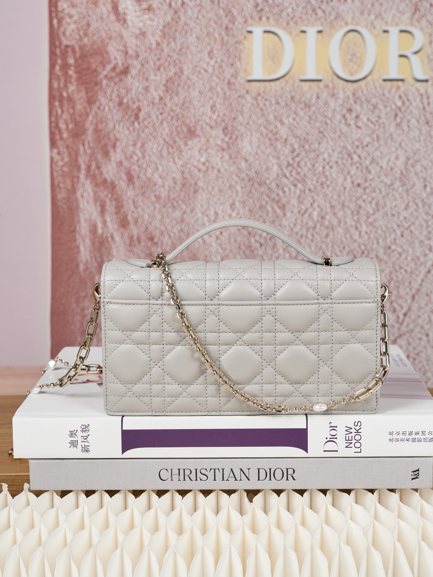 디올 미스 디올 탑핸들 미니 크로스백