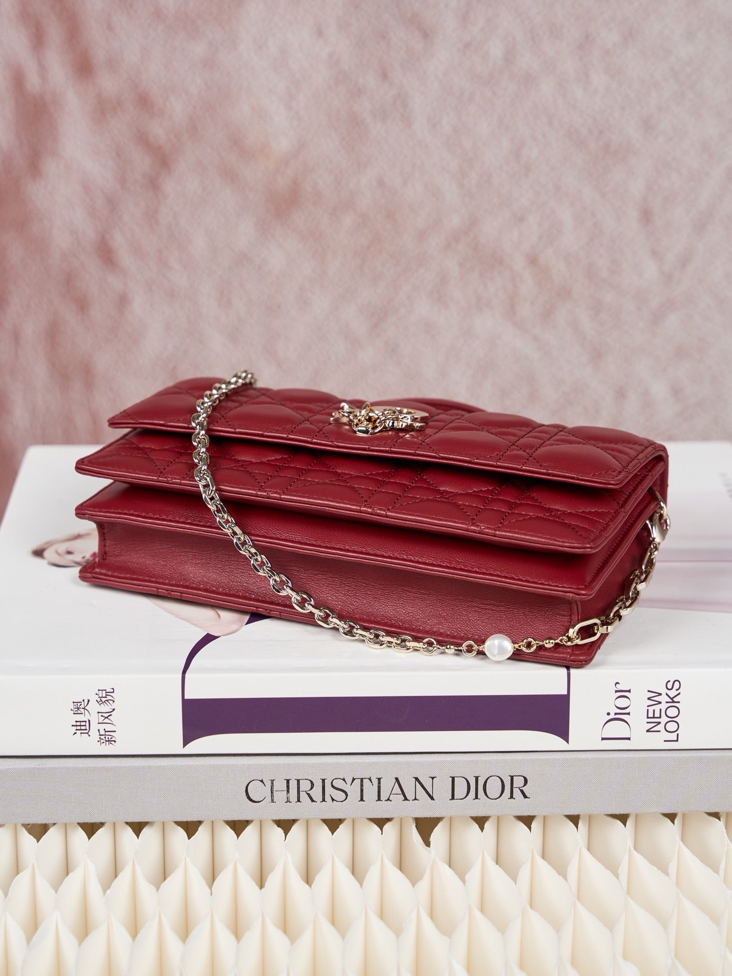 디올 미스 디올 탑핸들 미니 크로스백