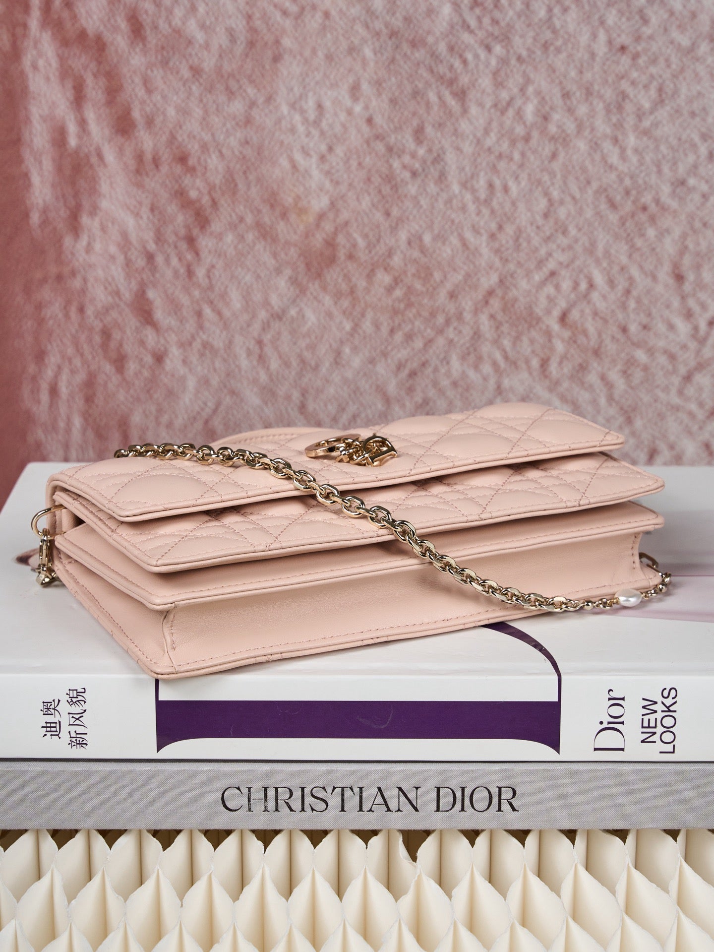 디올 미스 디올 탑핸들 미니 크로스백