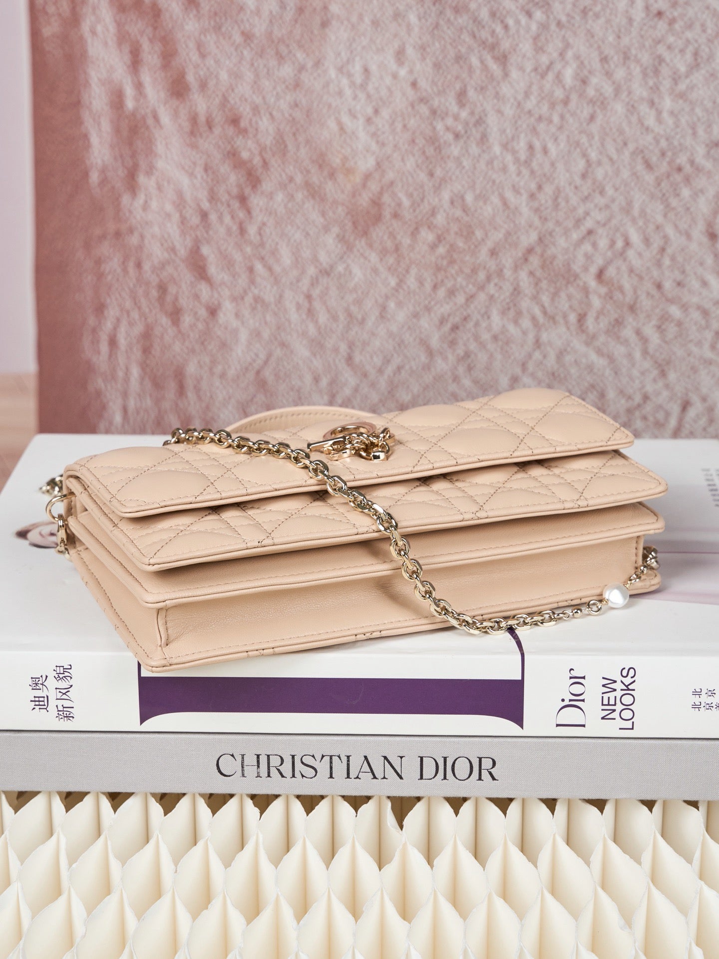 디올 미스 디올 탑핸들 미니 크로스백