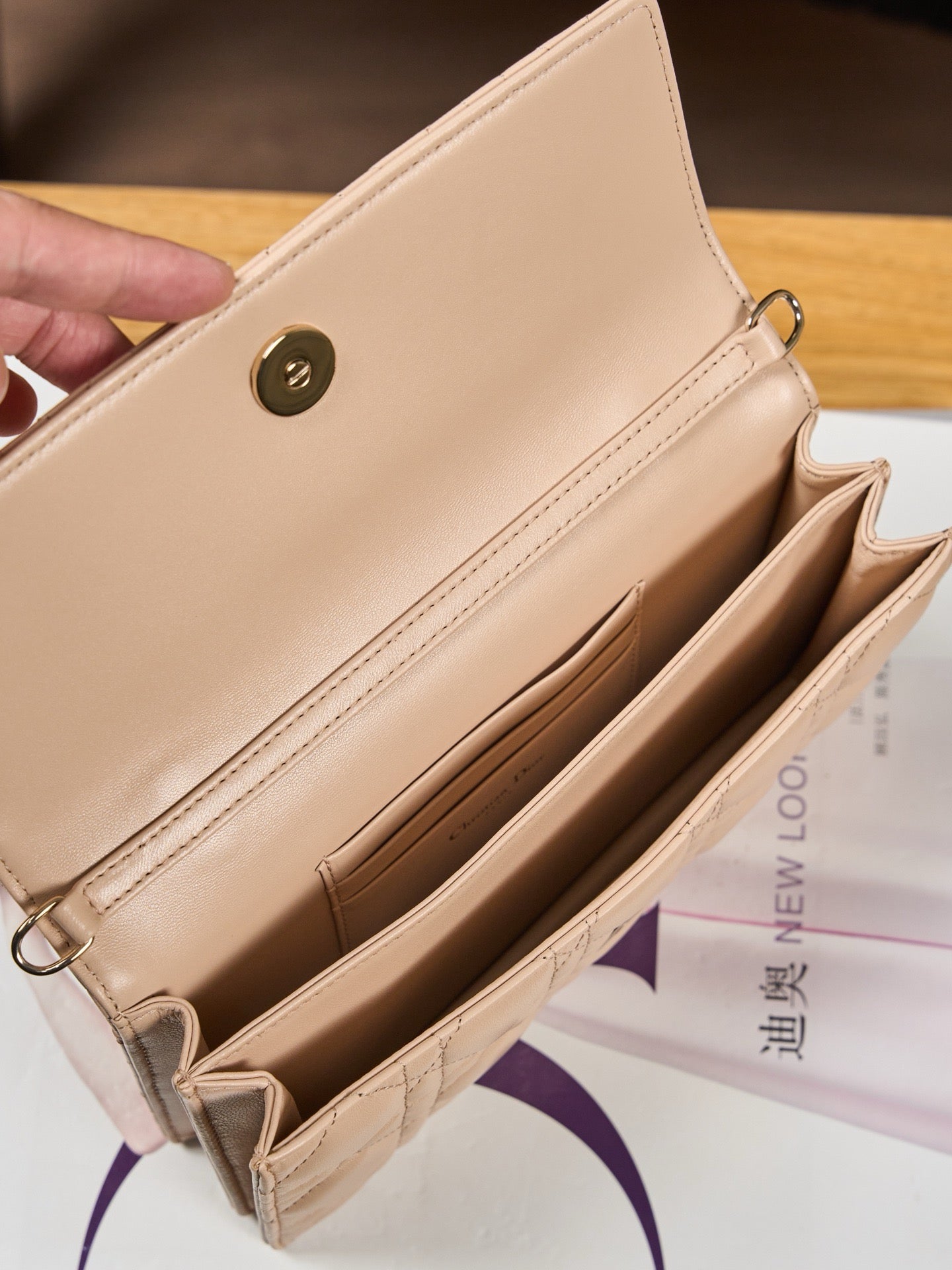 디올 미스 디올 탑핸들 미니 크로스백