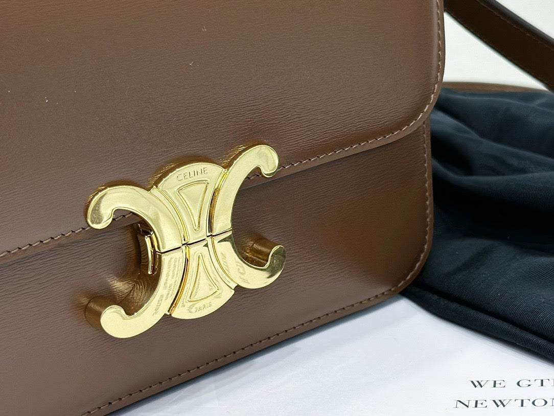 셀린느 트리옹프 숄더백 틴