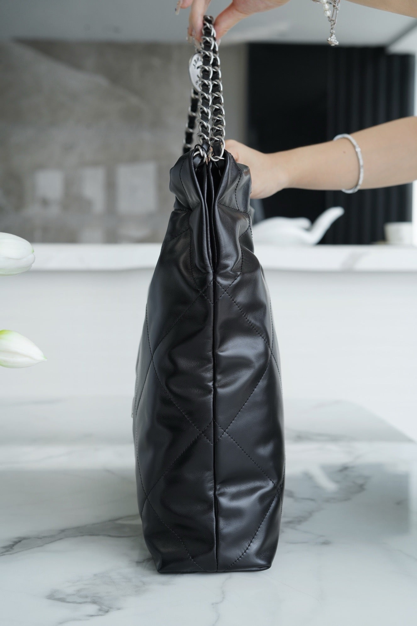 샤넬 22백 스몰,미디움