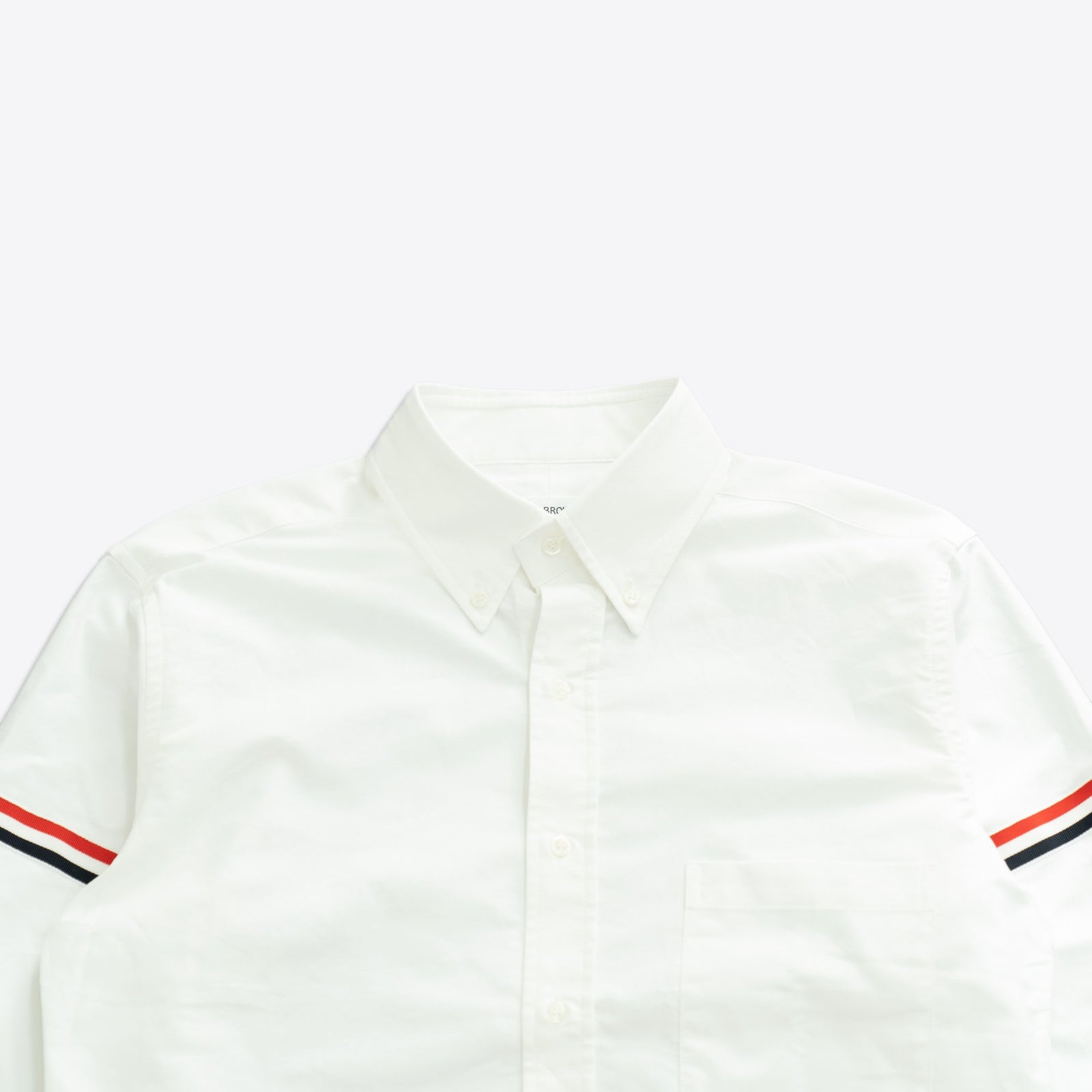 톰브라운 옥스포드 그로스그레인 암밴드 클래식 셔츠