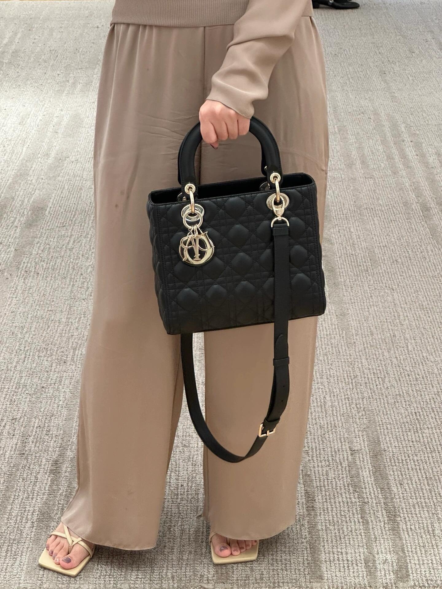 디올 레이디백 미디움