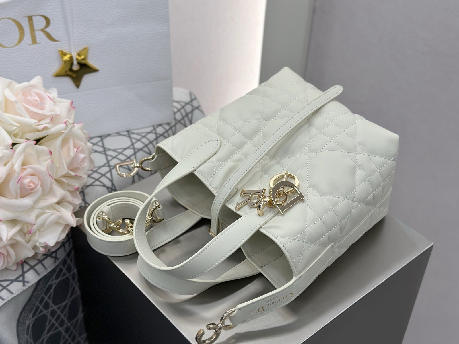 디올 버티컬 뚜주흐백 스몰,미디움