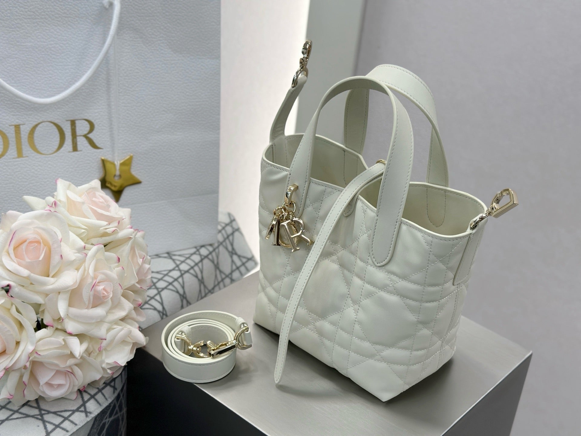 디올 버티컬 뚜주흐백 스몰,미디움