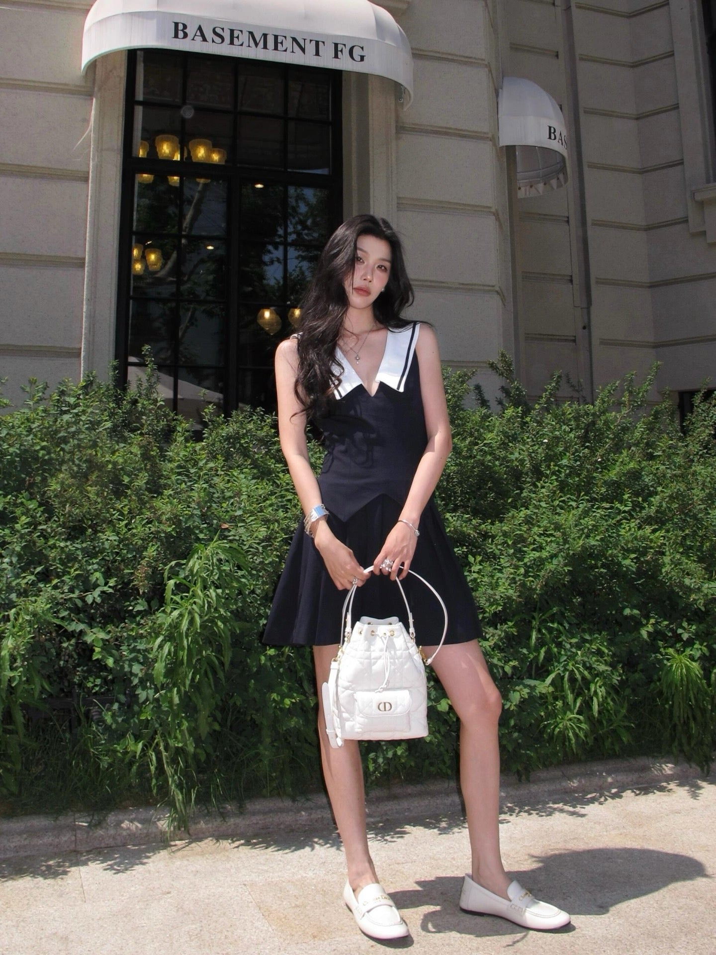 디올 카로 스몰 버킷백