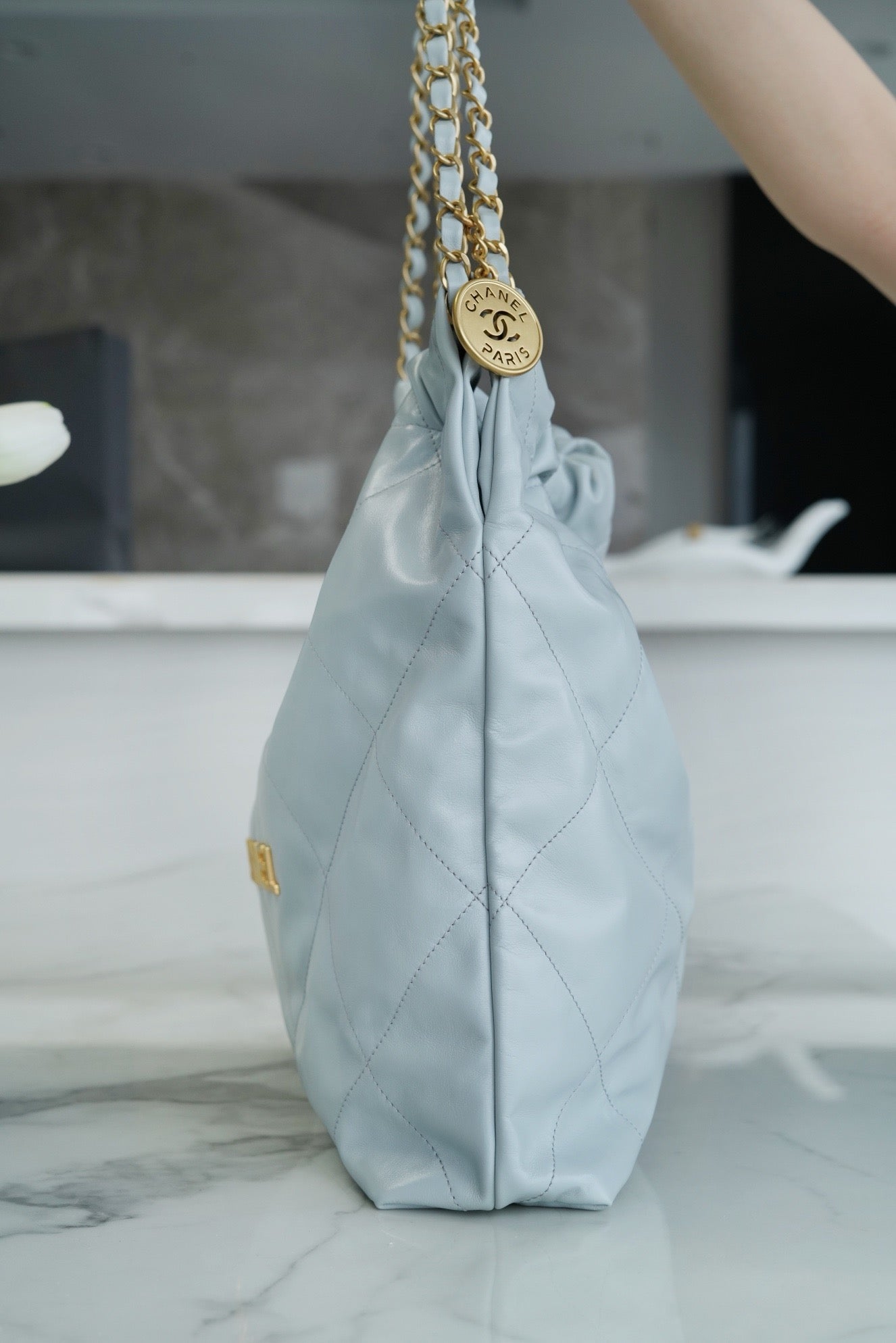 샤넬 22백 미디움 (유색)