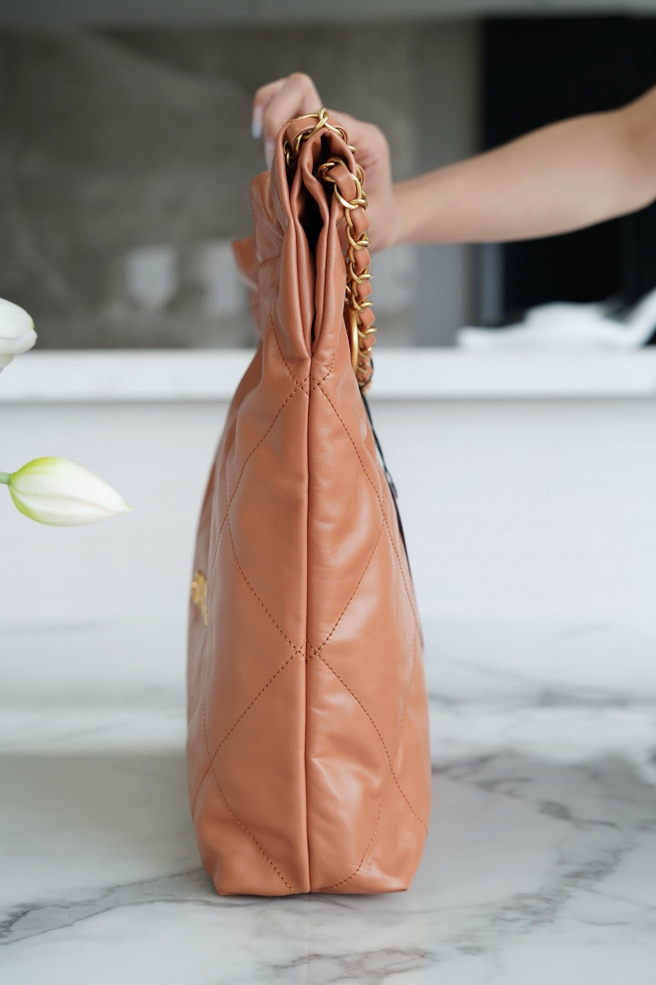 샤넬 22백 미디움 (유색)