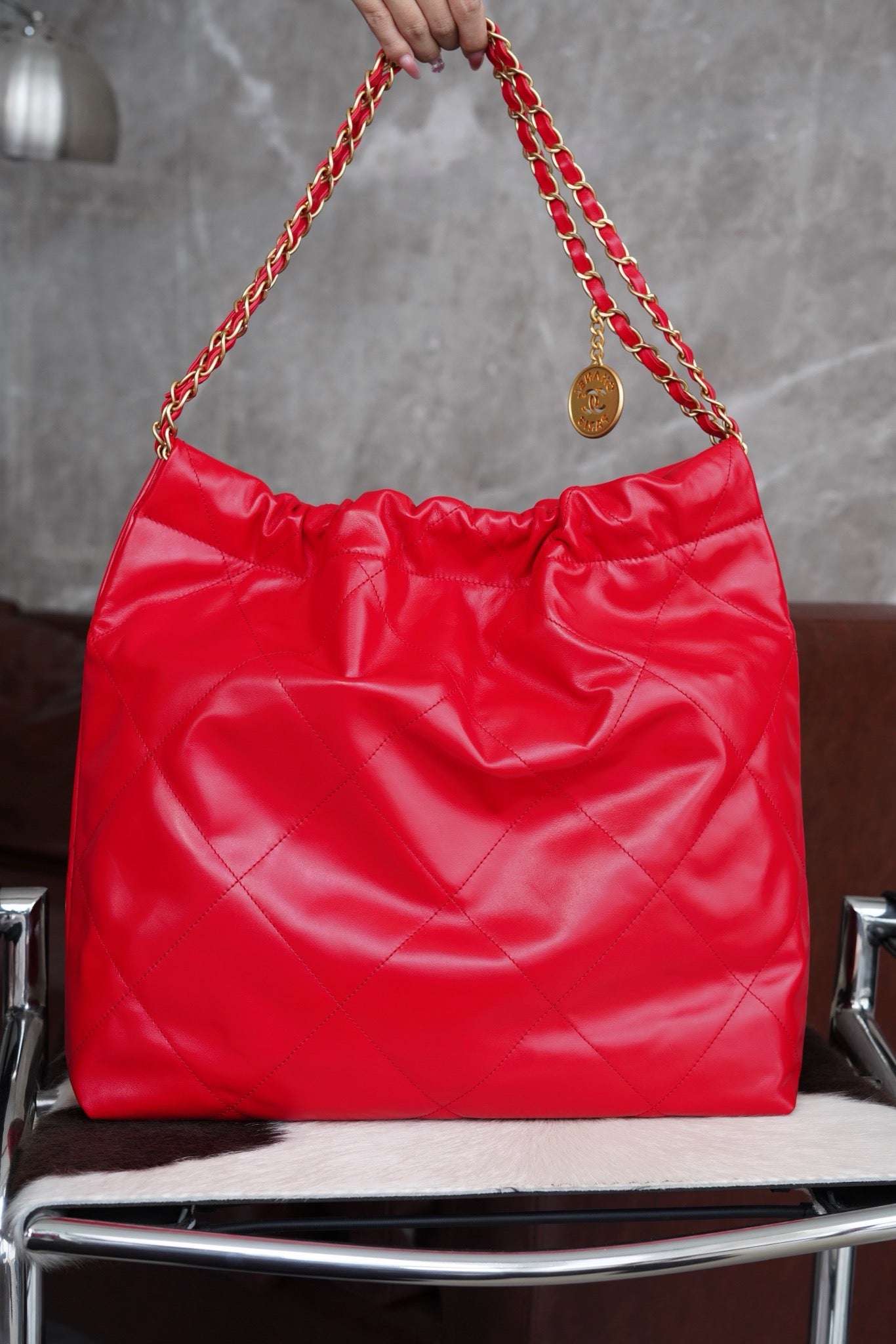 샤넬 22백 미디움 (유색)