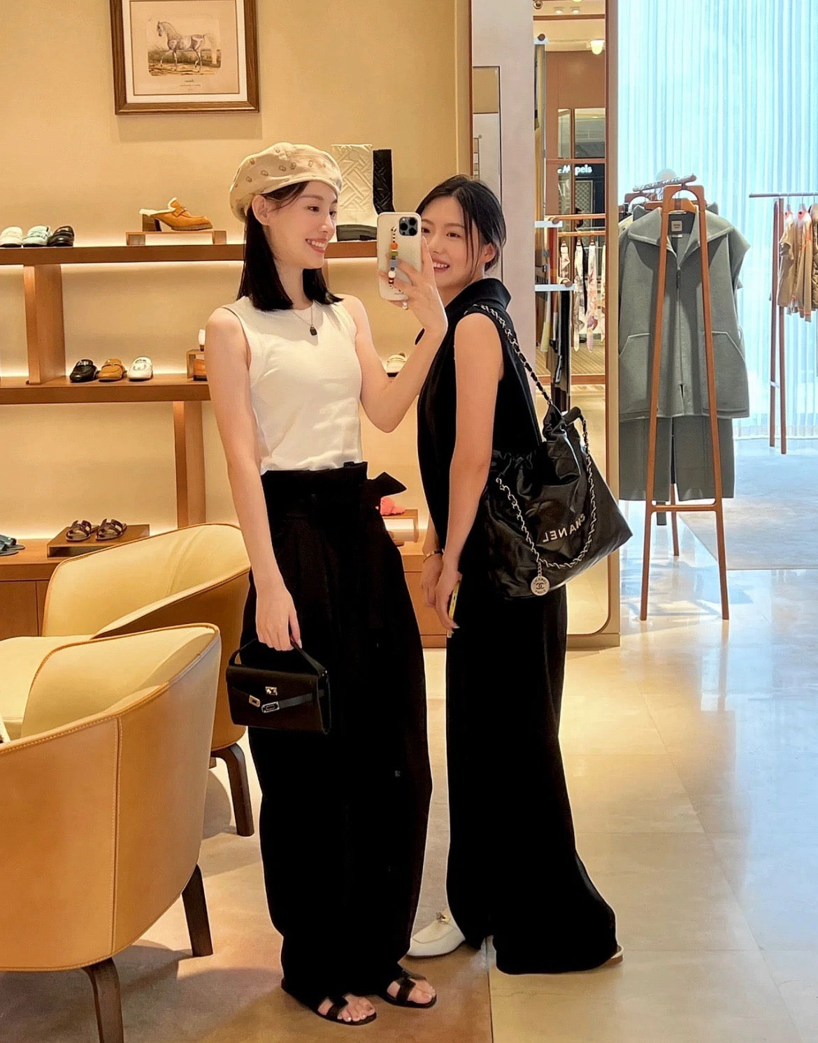 샤넬 22백 스몰,미디움