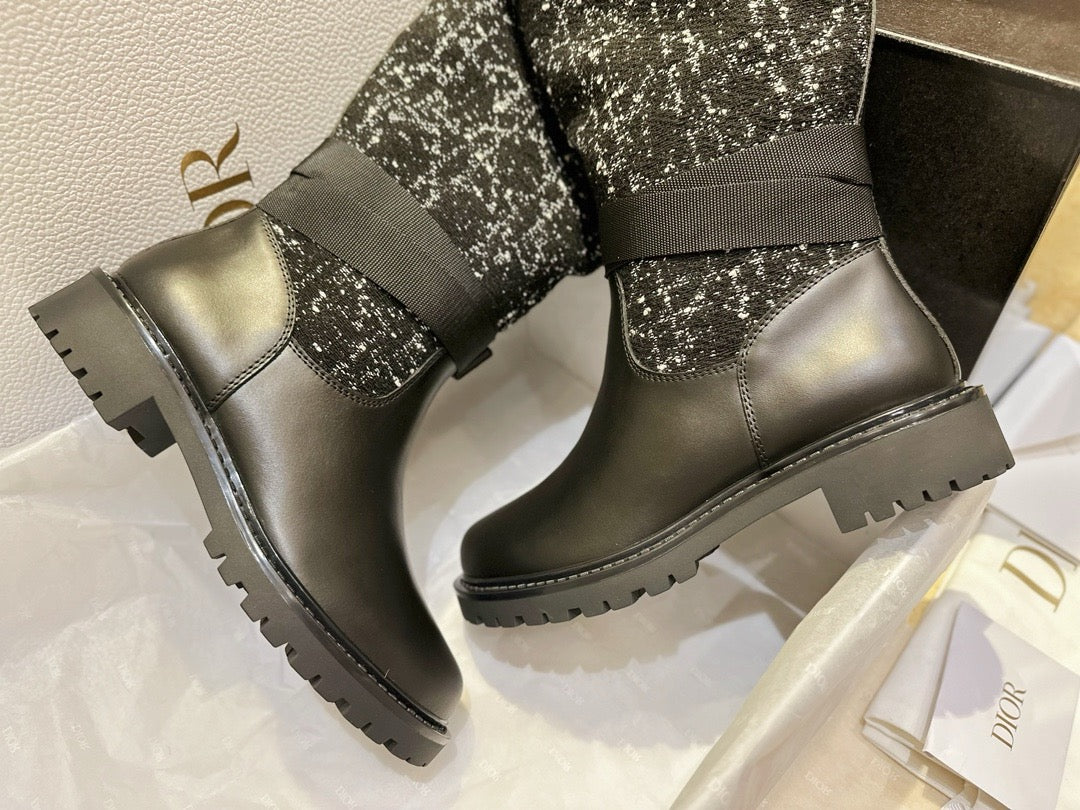 디올 디 메이저 앵클 부츠