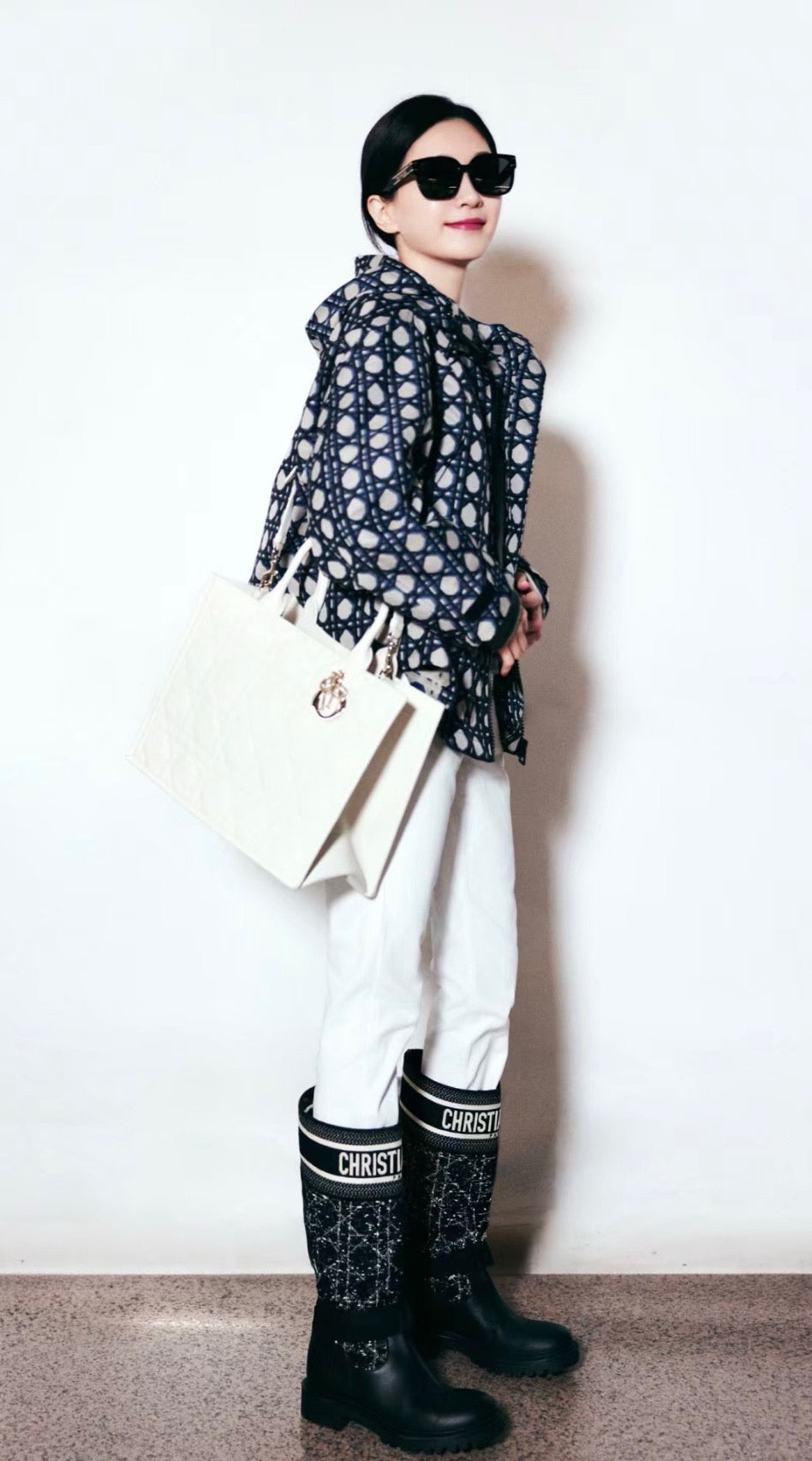 디올 디 메이저 앵클 부츠