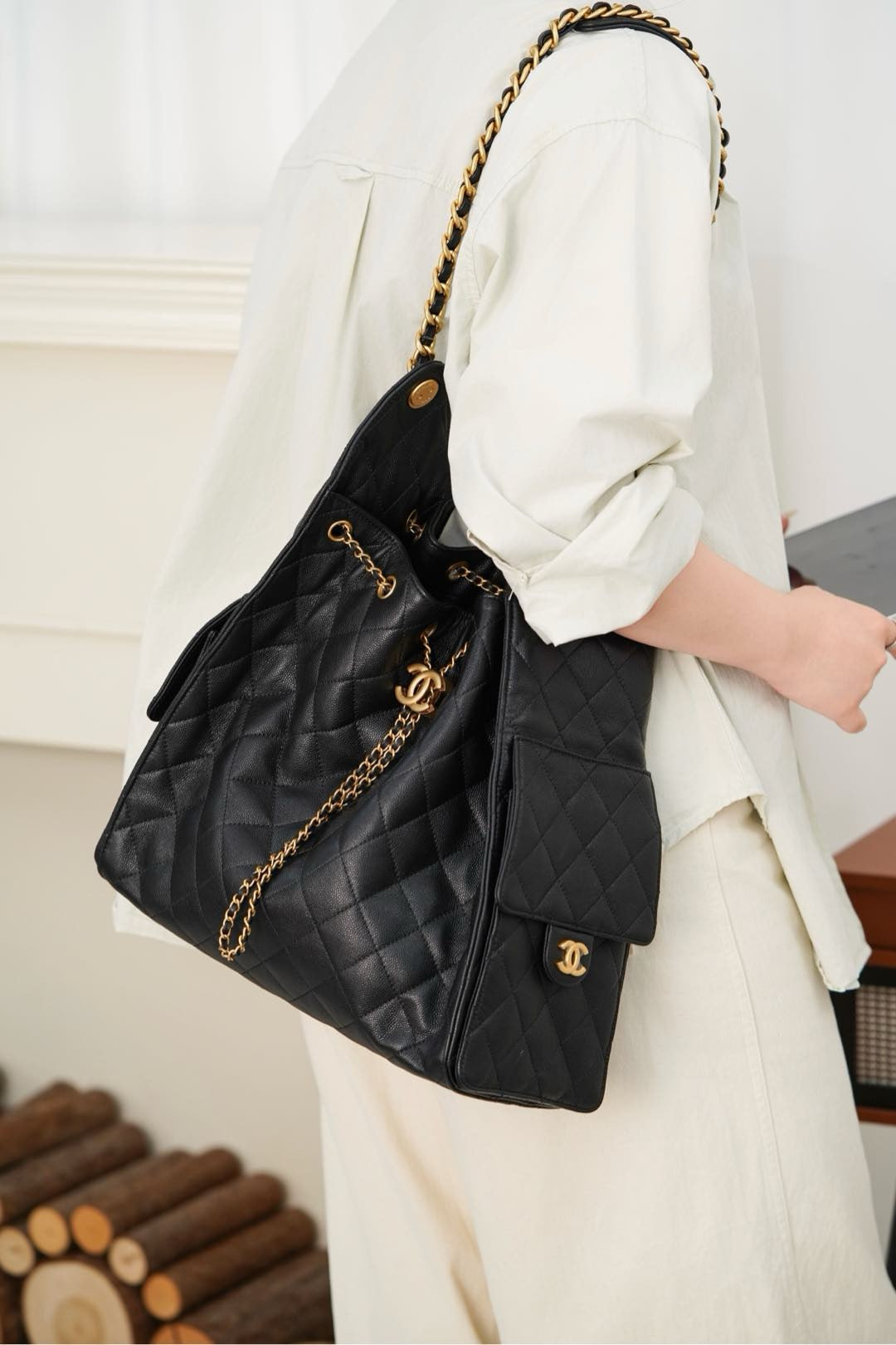 샤넬 25백 미디움