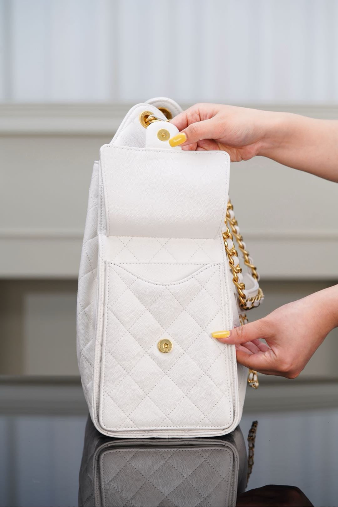 샤넬 25백 미디움