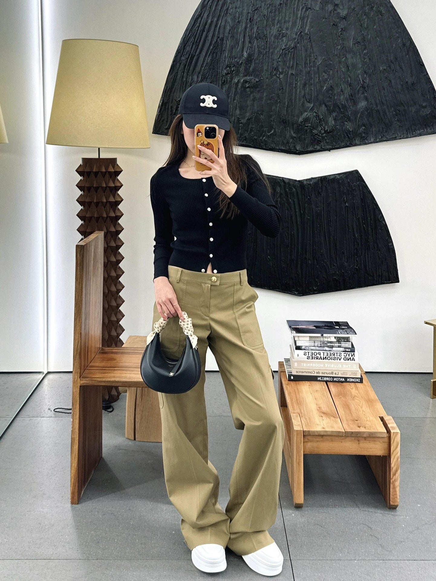 셀린느 틴 룰루백 그레인드 카프스킨