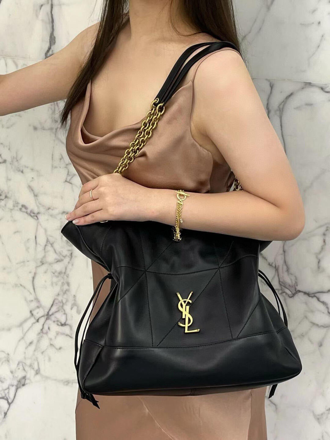 생로랑 제이미 4.3 포숑 램스킨 라지