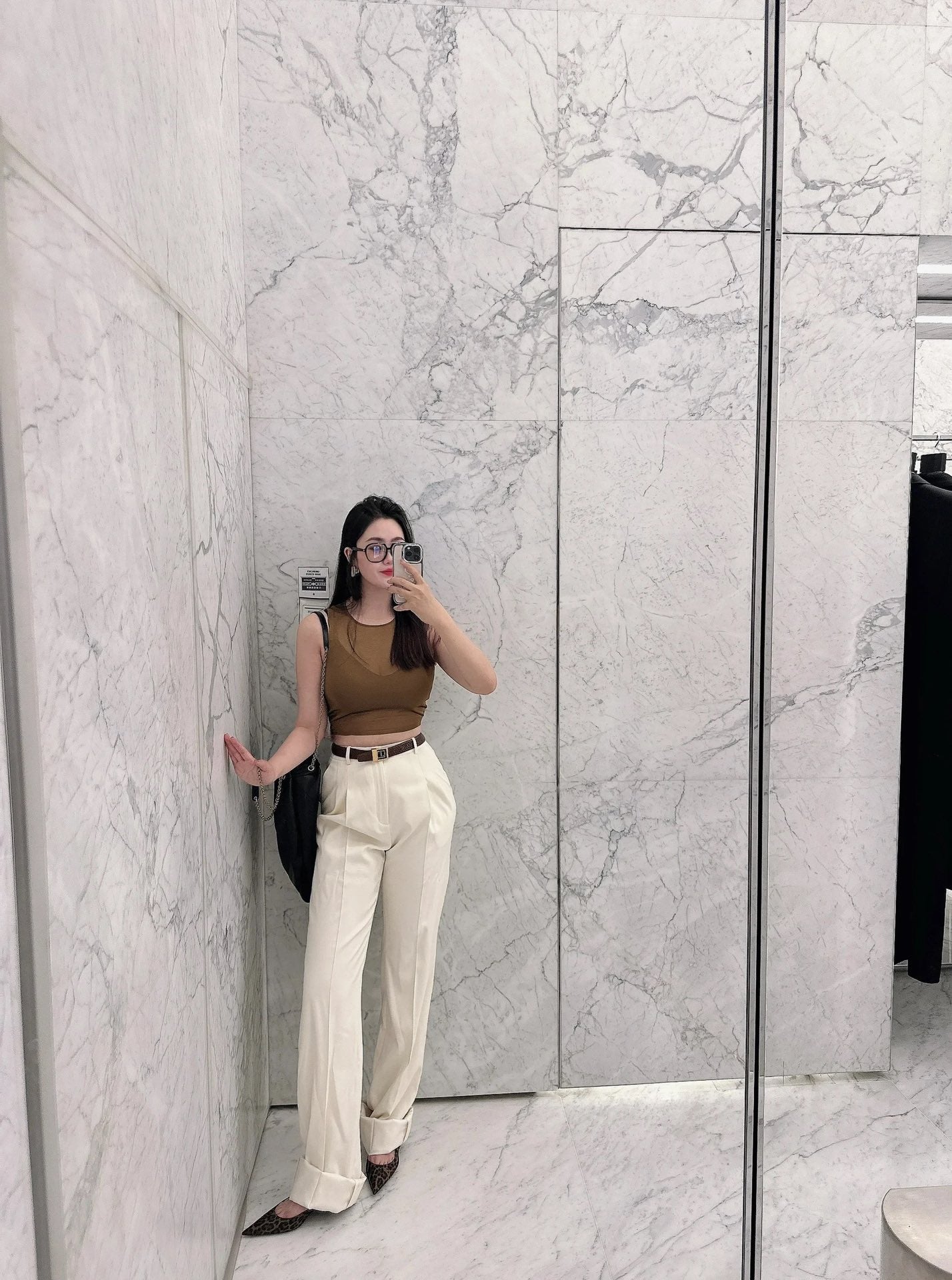 생로랑 제이미 4.3 포숑 램스킨