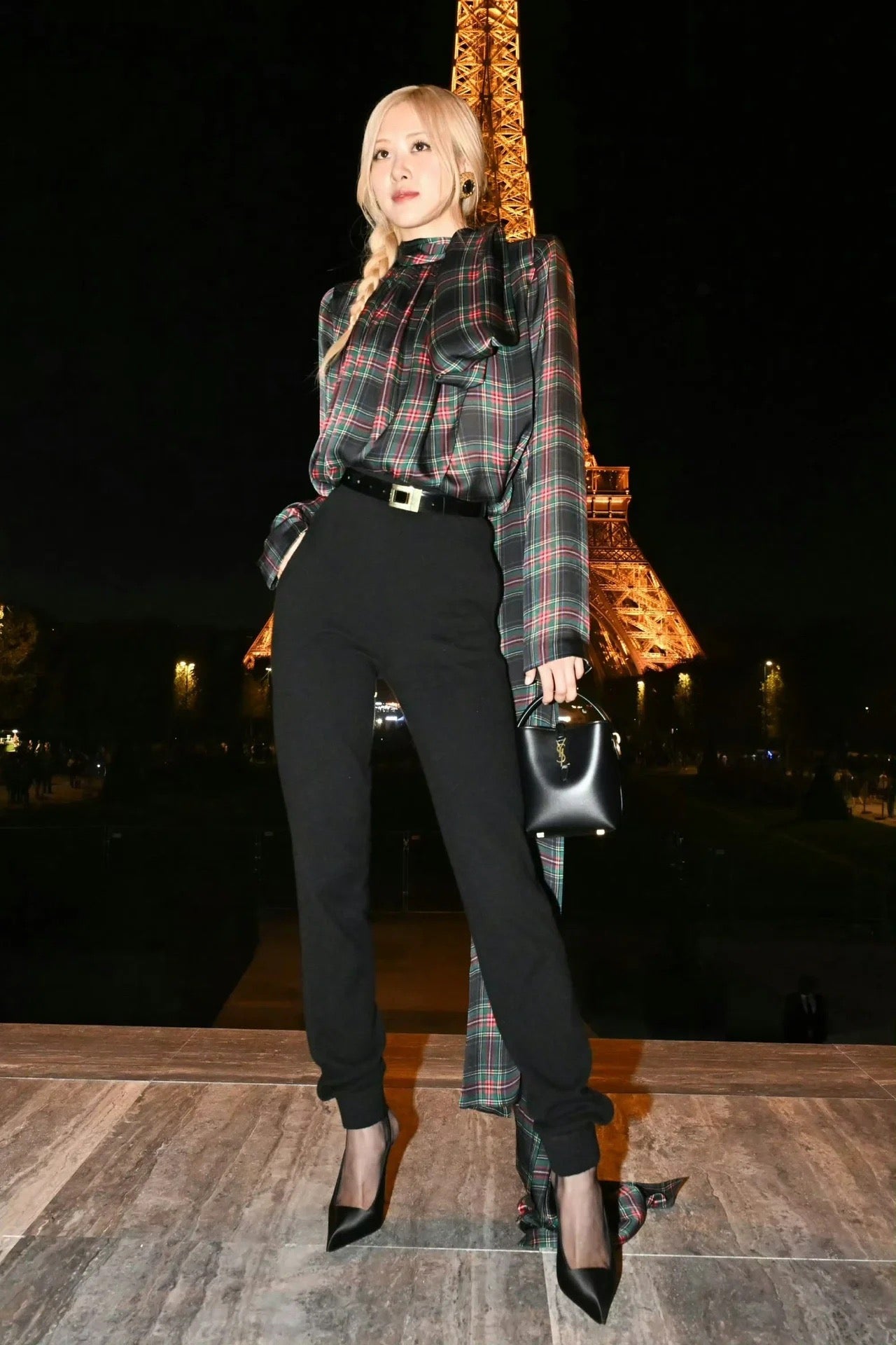 생로랑 LE 37 버킷백 미니