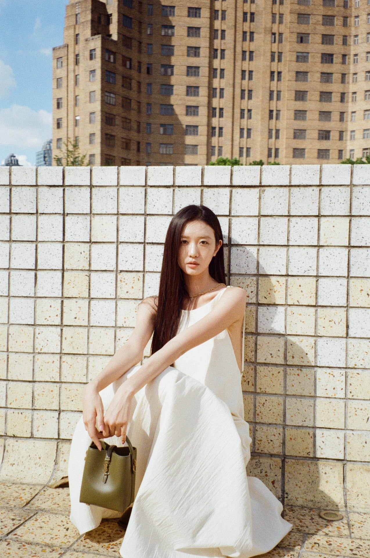 생로랑 LE 37 버킷백 미니