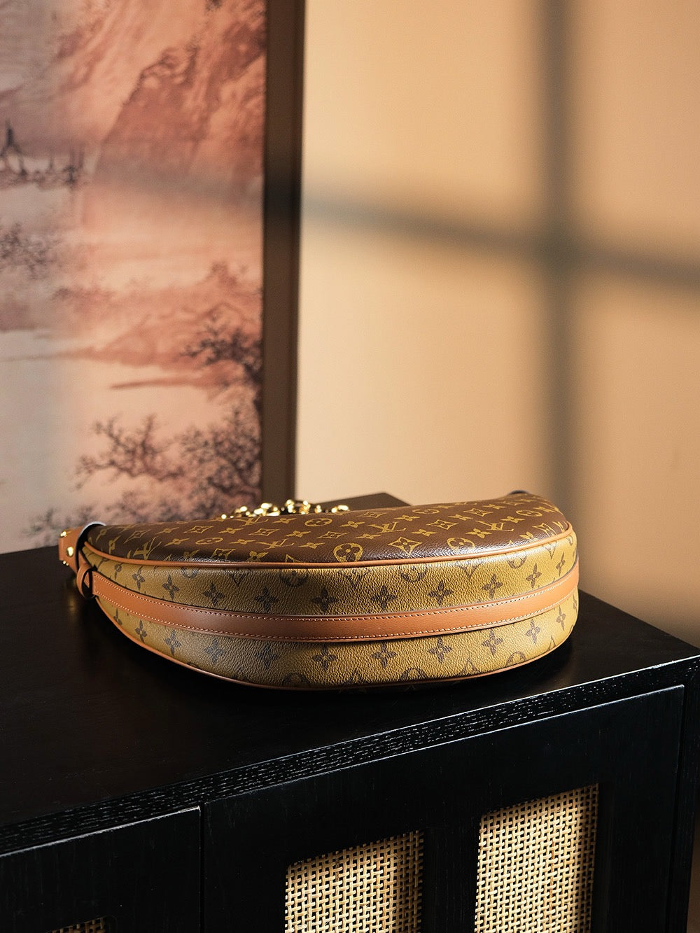 루이비통 모노그램 루프 호보백