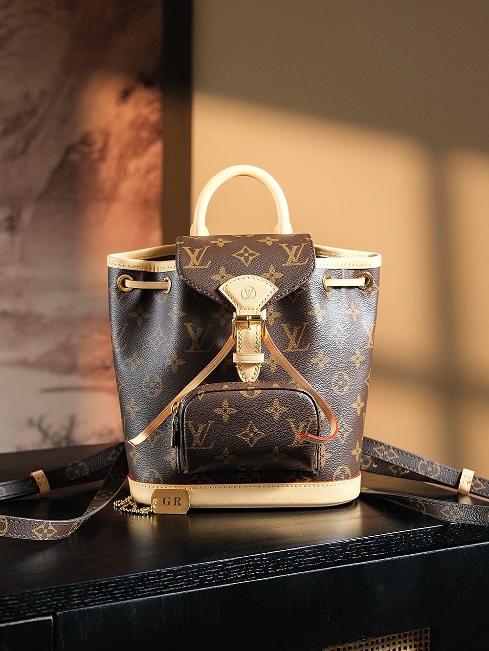 루이비통 몽수리 백팩 미니