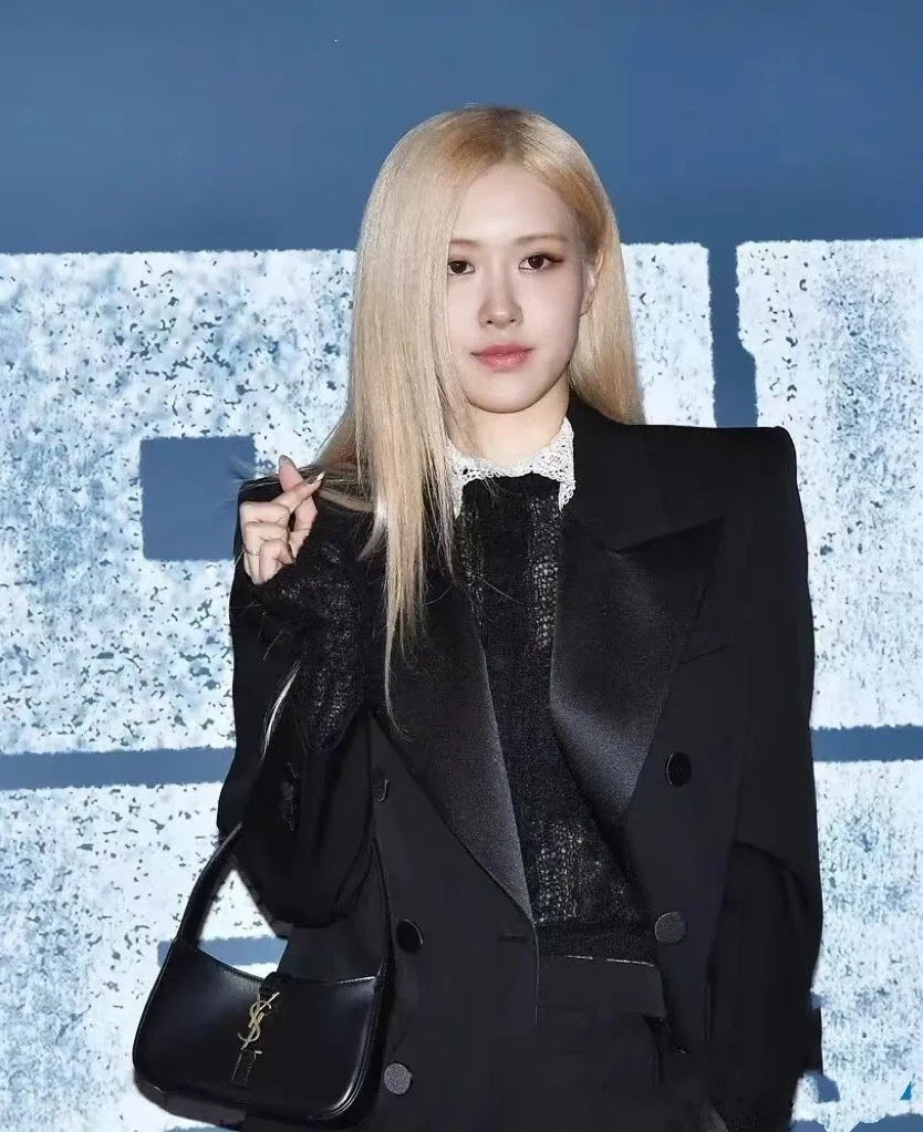 생로랑 LE 5À7 호보 숄더백 스무스 레더 미니