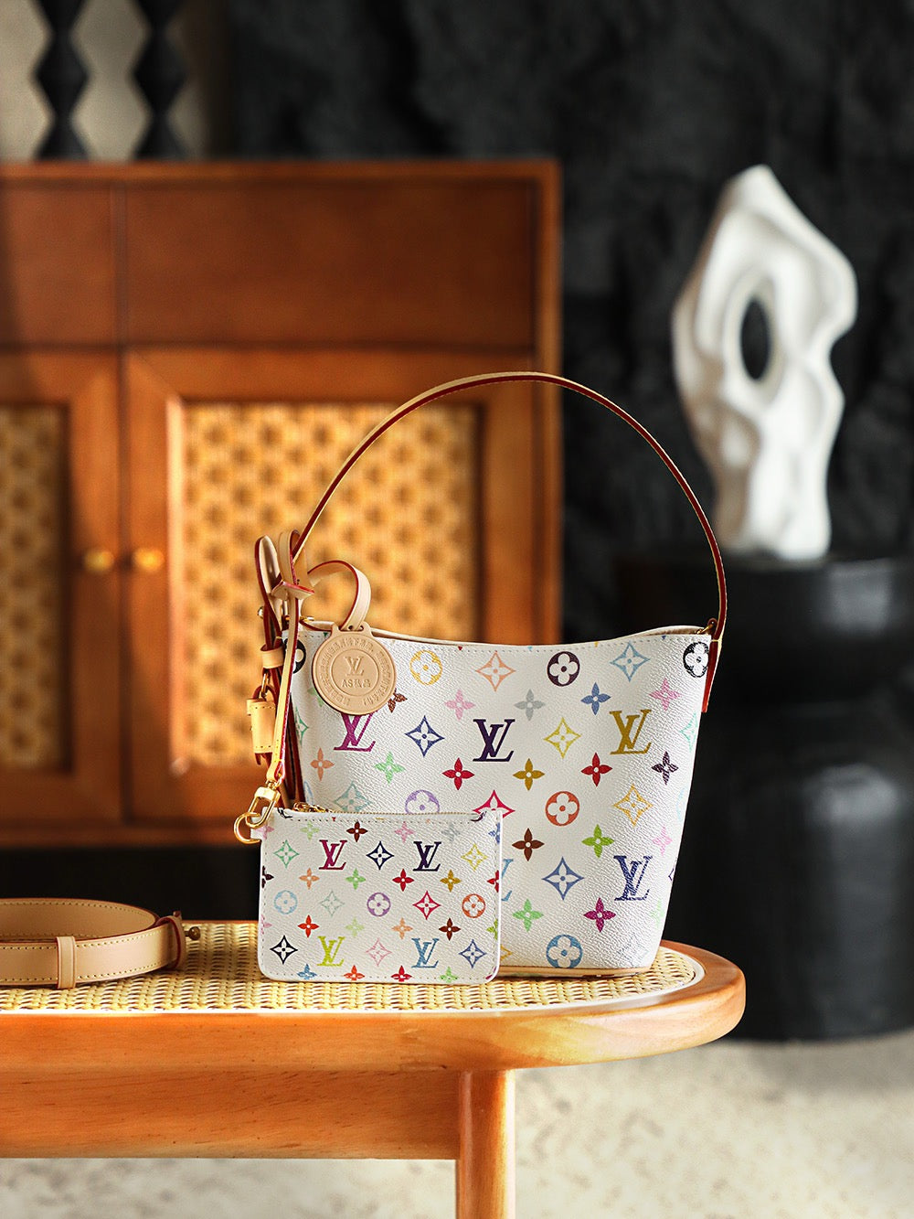 루이비통 무라카미 올 인 BB