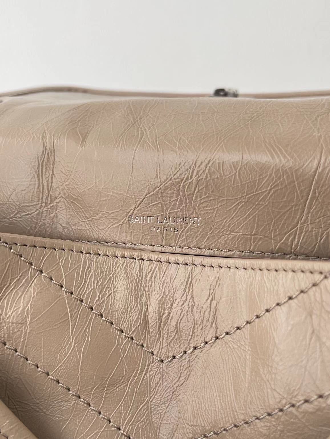 생로랑 니키백 베이비 빈티지 레더