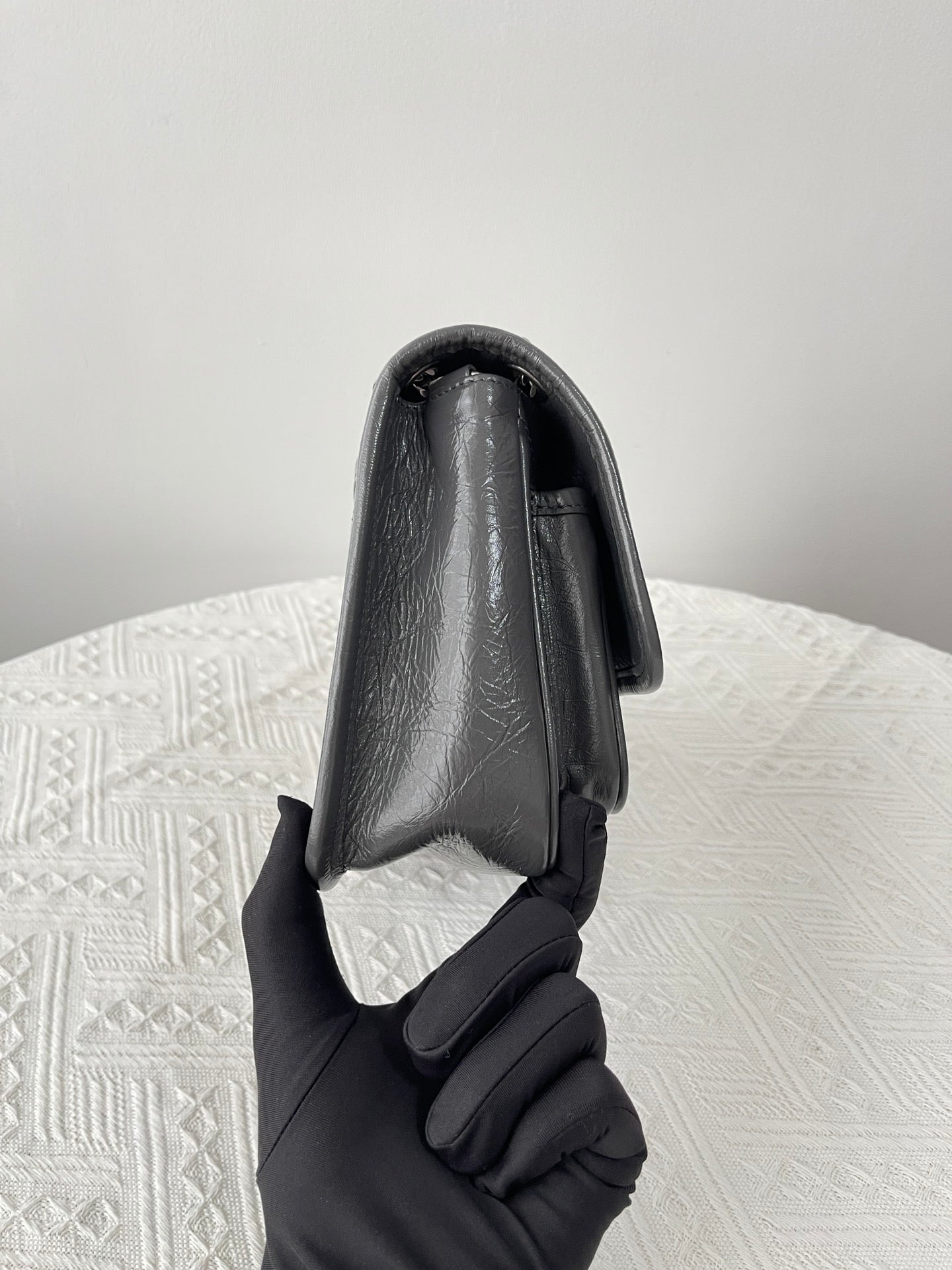 생로랑 니키백 베이비 빈티지 레더