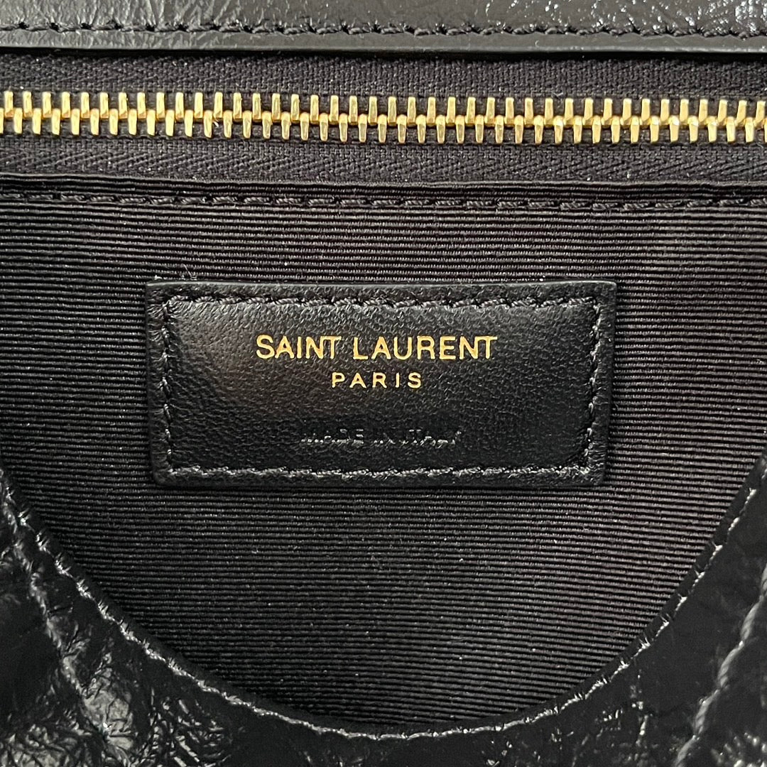 생로랑 니키백 미디움 빈티지 레더