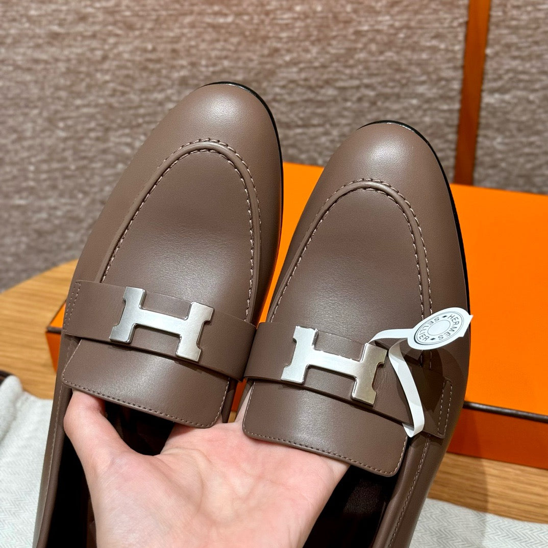 에르메스 Paris 파리 로퍼 은장