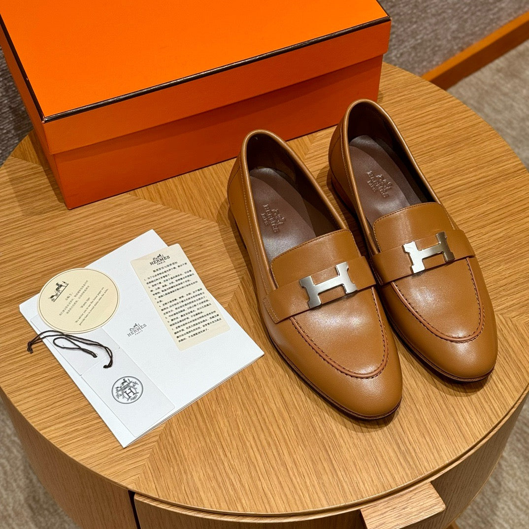 에르메스 Paris 파리 로퍼 은장