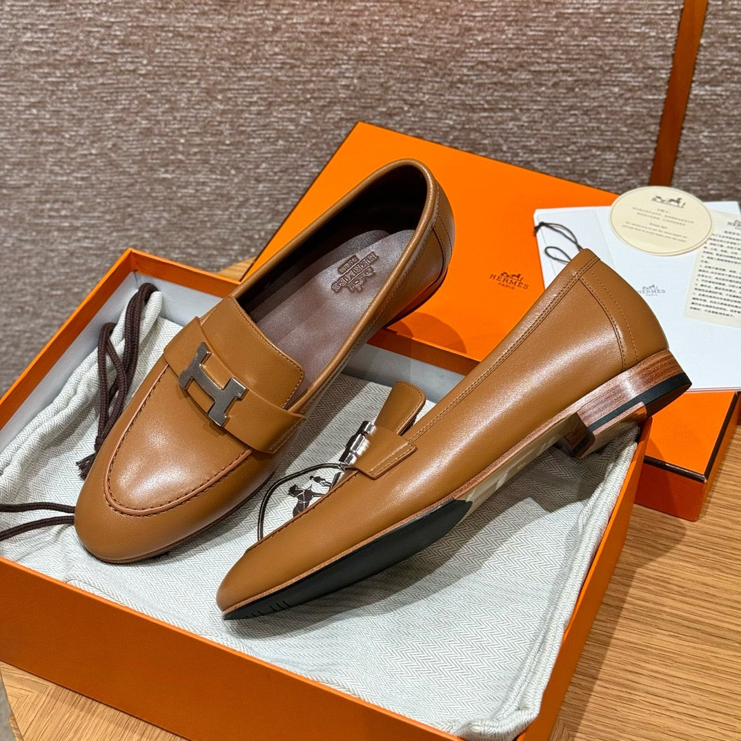 에르메스 Paris 파리 로퍼 은장