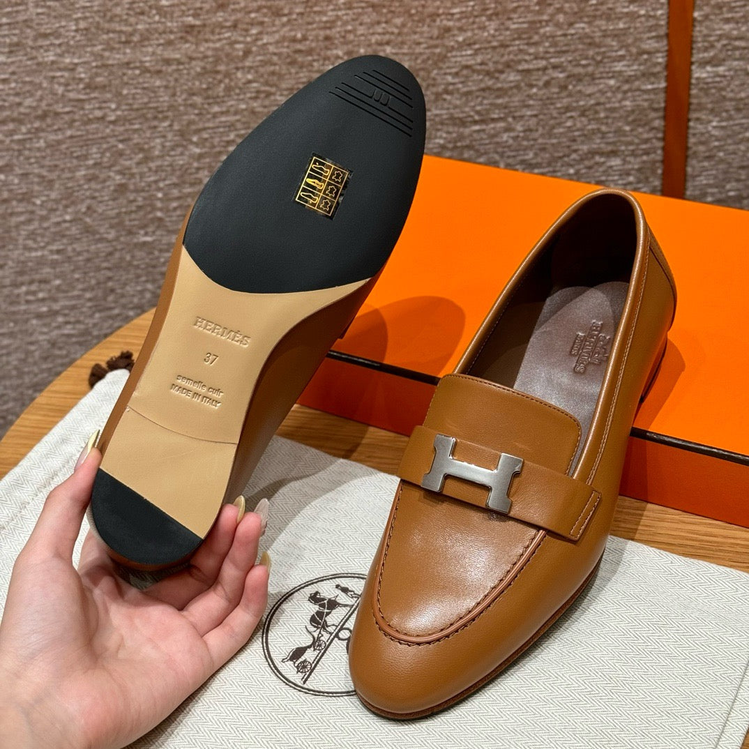 에르메스 Paris 파리 로퍼 은장