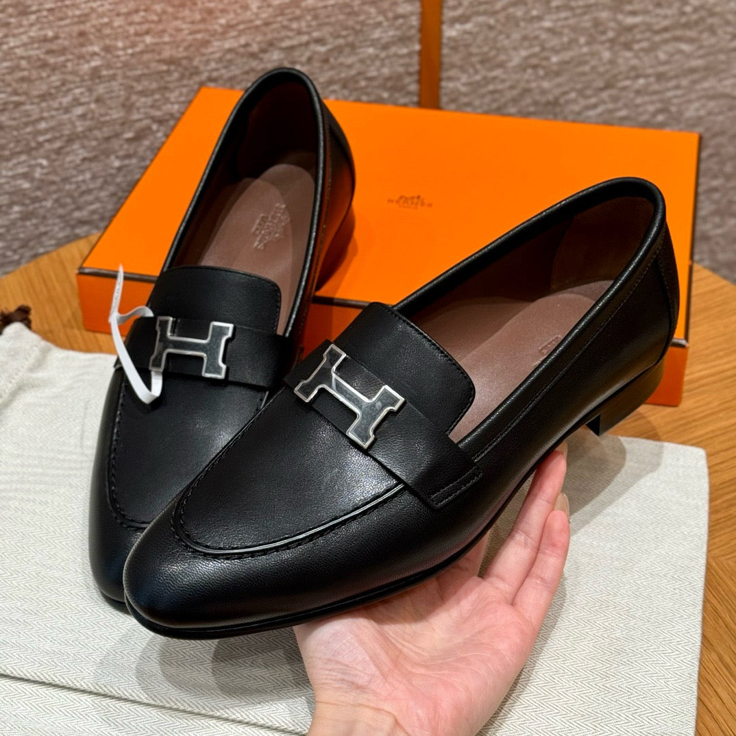 에르메스 Paris 파리 로퍼 은장