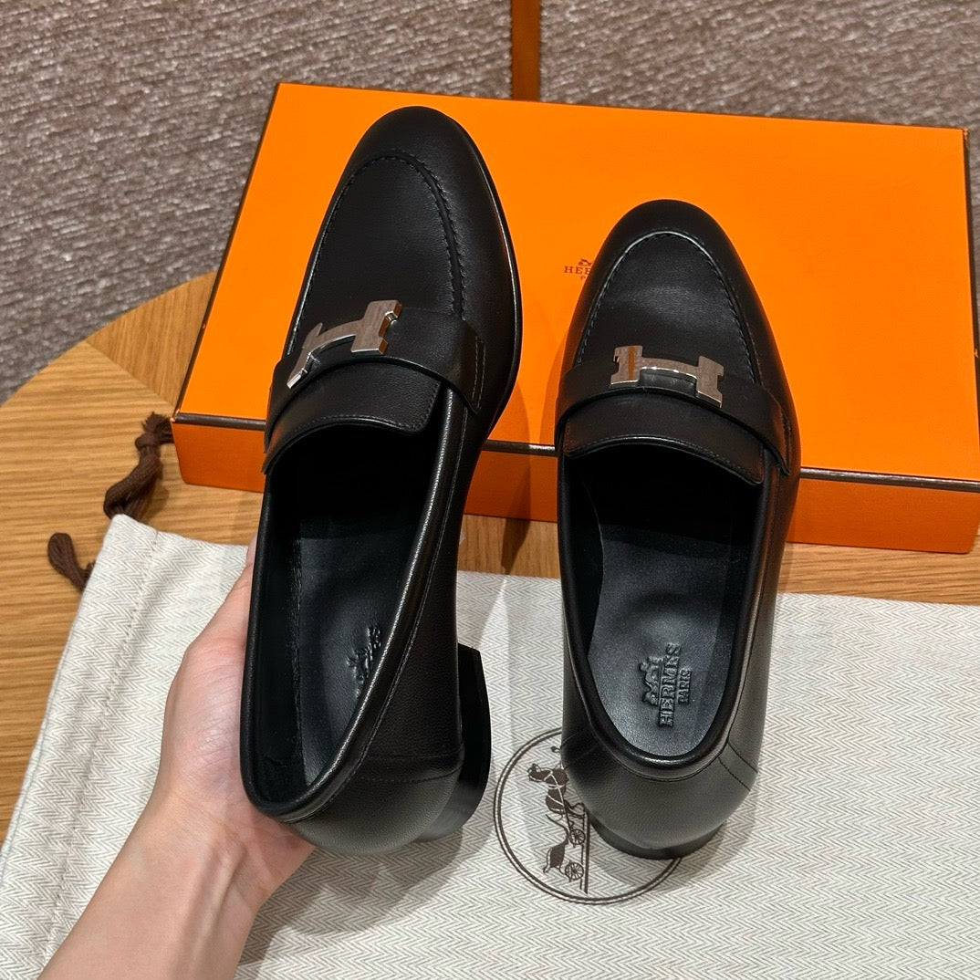 에르메스 Paris 파리 로퍼 은장