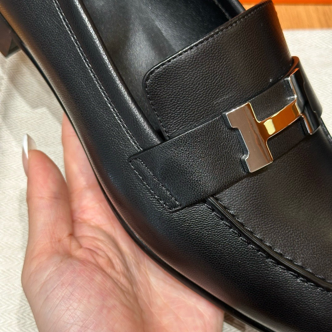 에르메스 Paris 파리 로퍼 은장