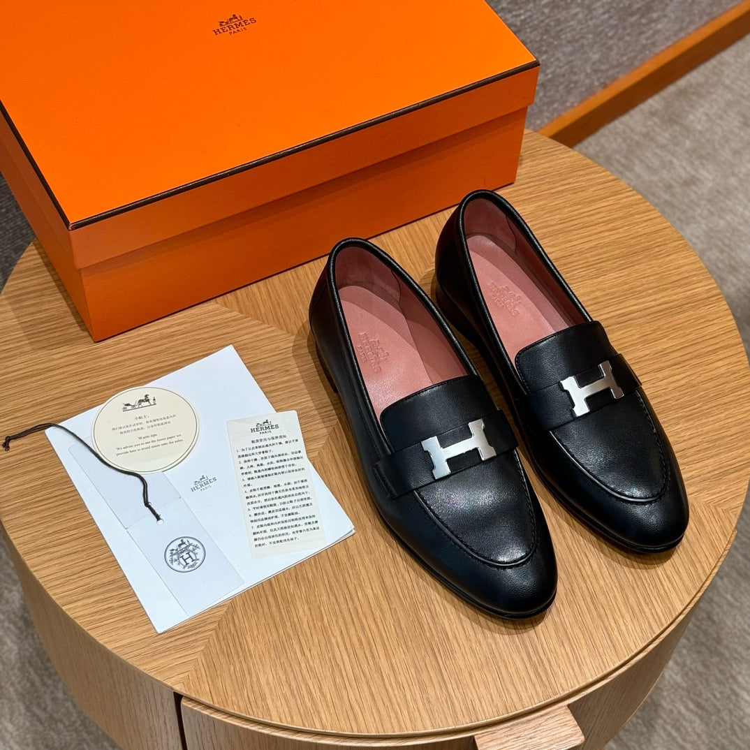 에르메스 Paris 파리 로퍼 은장