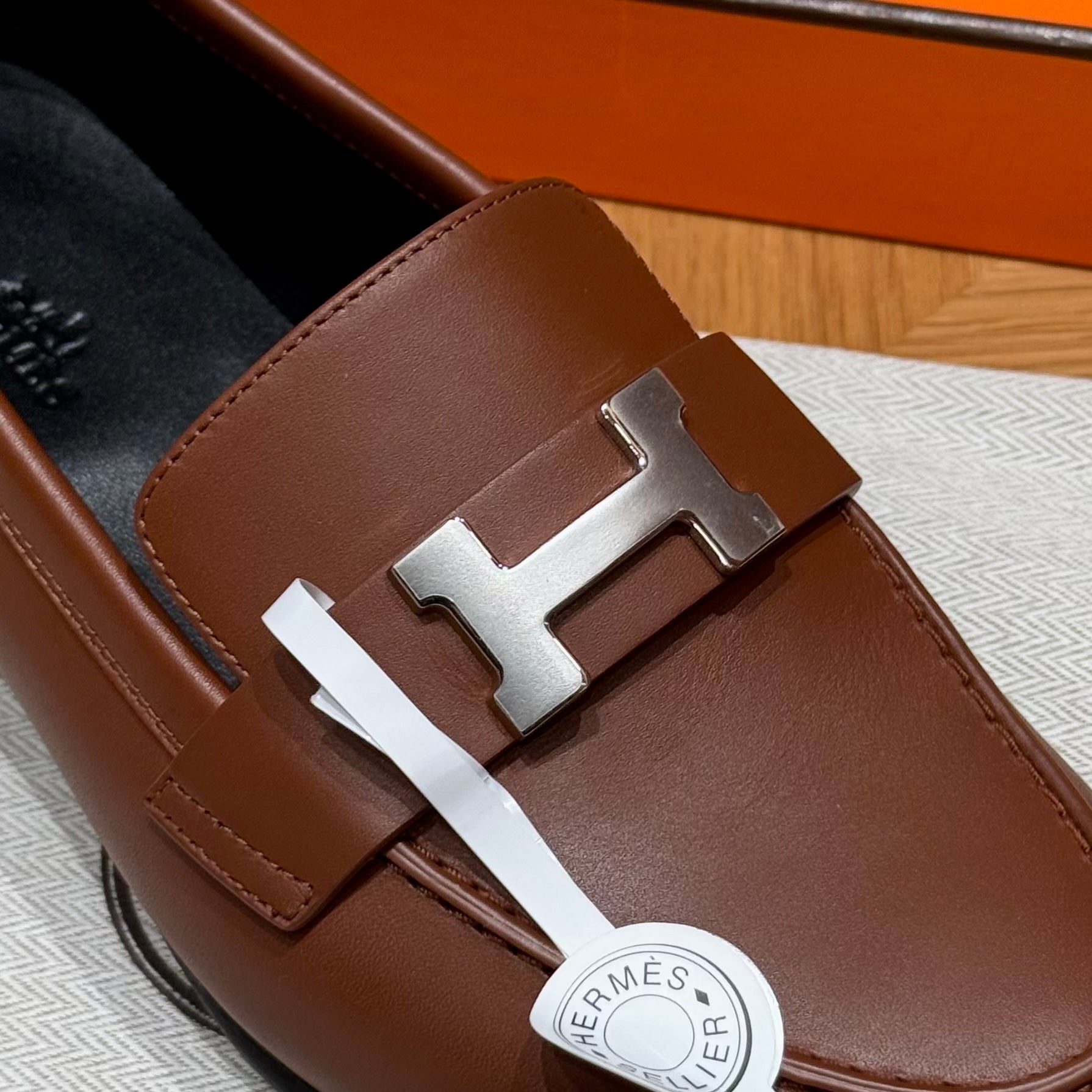 에르메스 Paris 파리 로퍼 은장