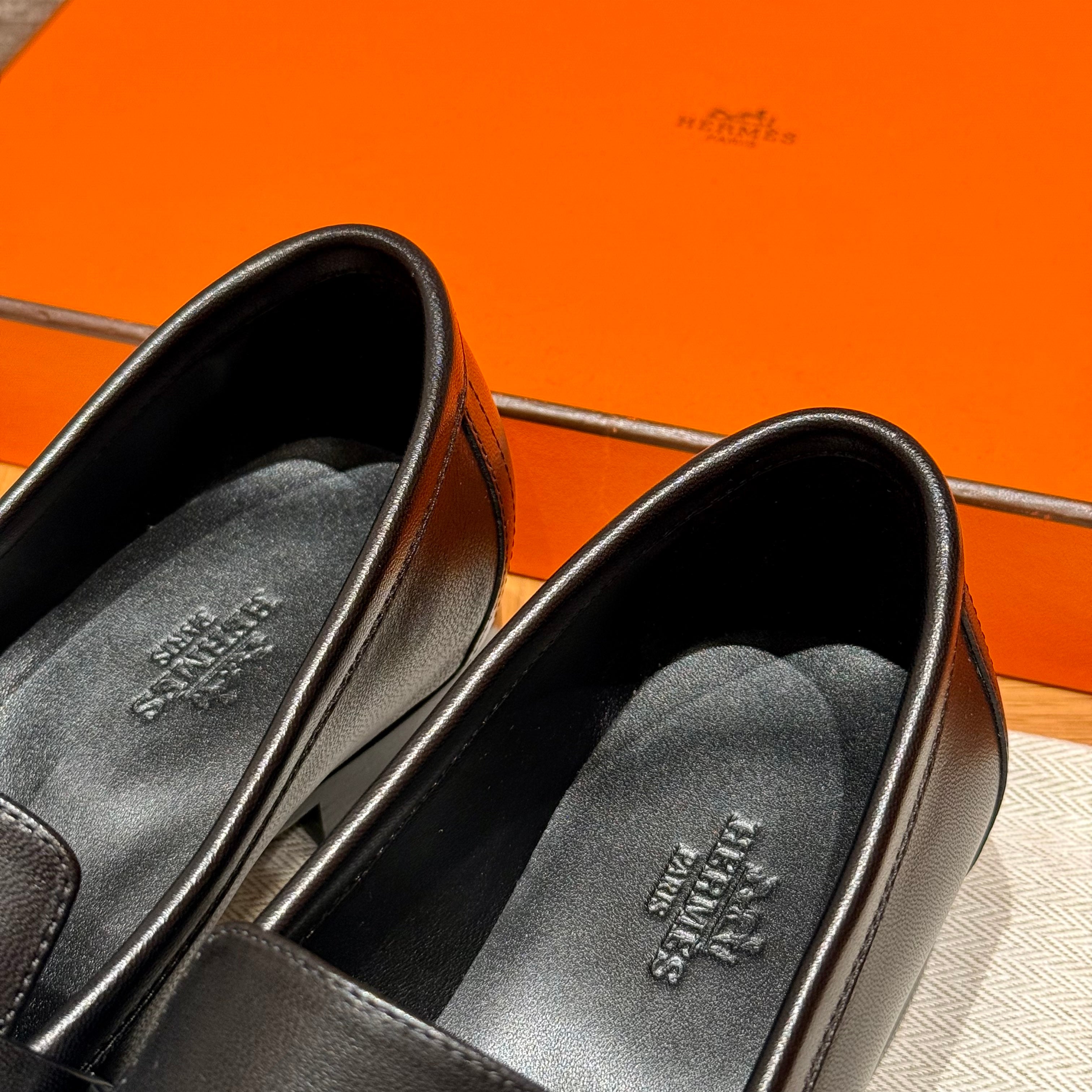 에르메스 Paris 파리 로퍼 은장