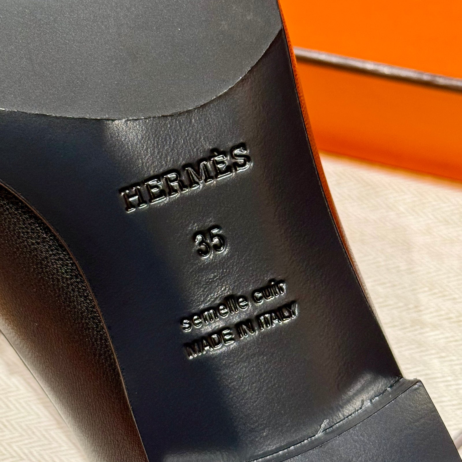 에르메스 Paris 파리 로퍼 은장