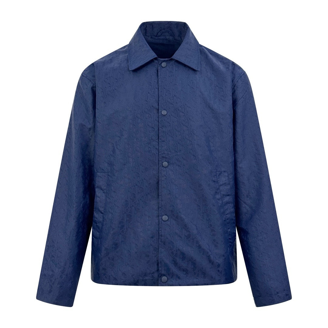 디올 오블리크 블루종 자켓