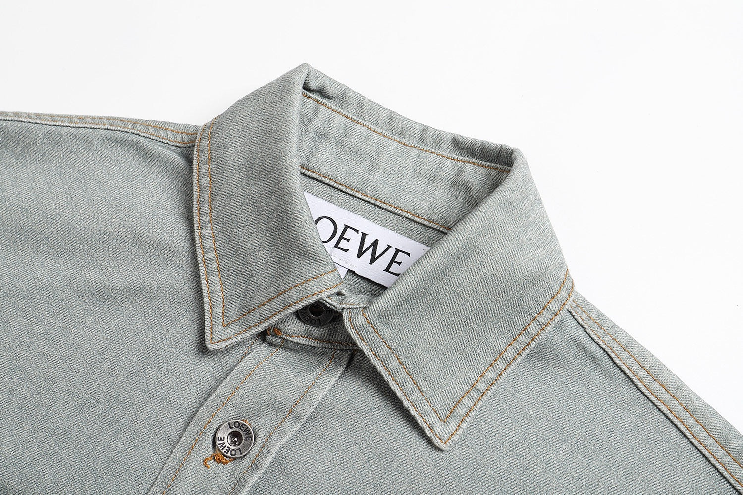 로에베 데님 셔츠