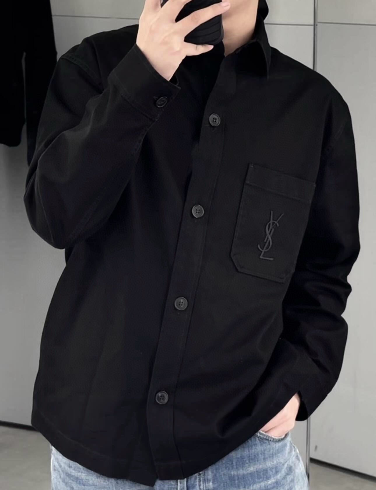 생로랑 셔츠