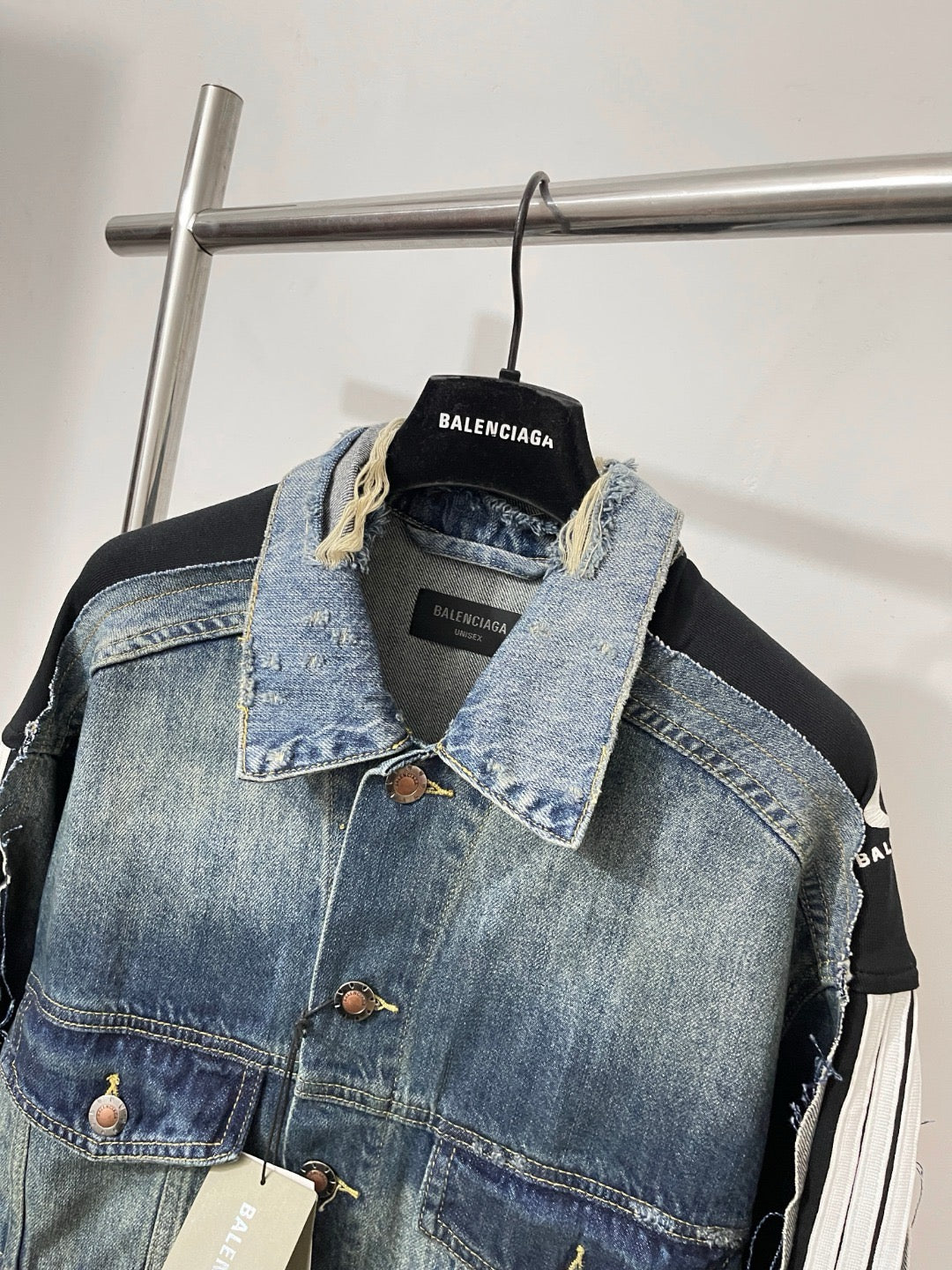 발렌시아가 컷-업 트랙수트 자켓