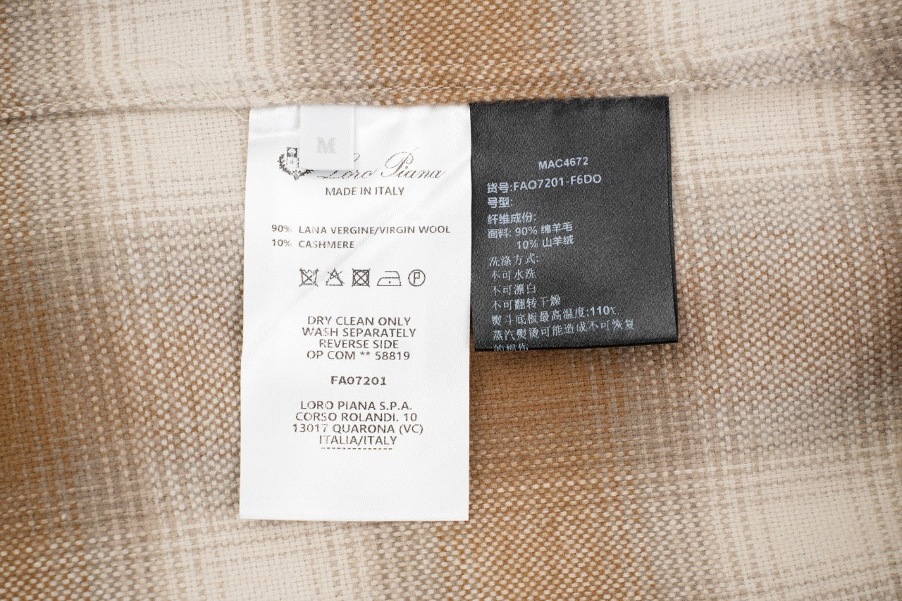 로로피아나 제나 오버셔츠