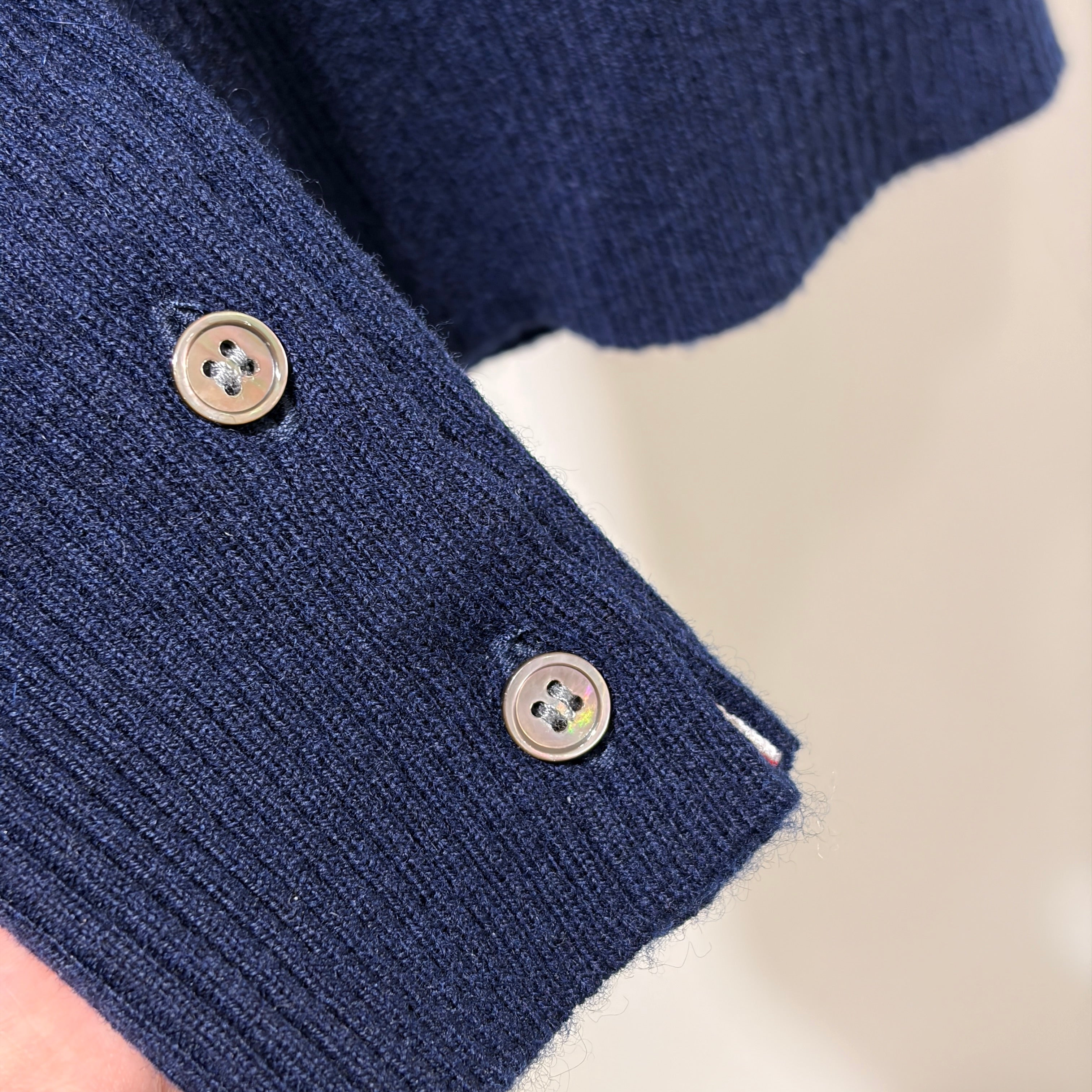 1% 톰브라운 캐시미어 가디건